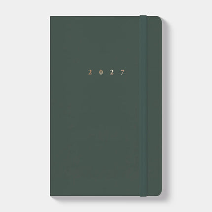 De Hobbit Deluxe Pocket Agenda 2027 Donkergroen