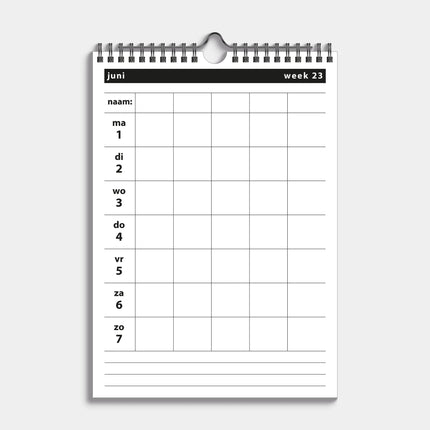 De Hobbit Familieplanner 2026-2027 Basic Staand A4
