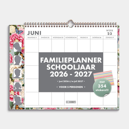 De Hobbit Gezinsplanner 2026-2027 A3+ Rommelmarkt