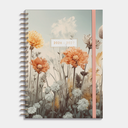 De Hobbit Gezinsplanner 2026-2027 A4 Veldbloemen
