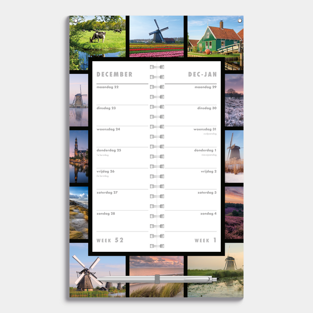 De Hobbit Holland Omslag Kalender 2026