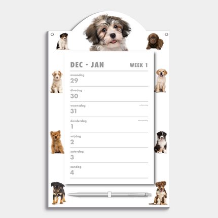 De Hobbit Honden Weekscheurkalender 2026