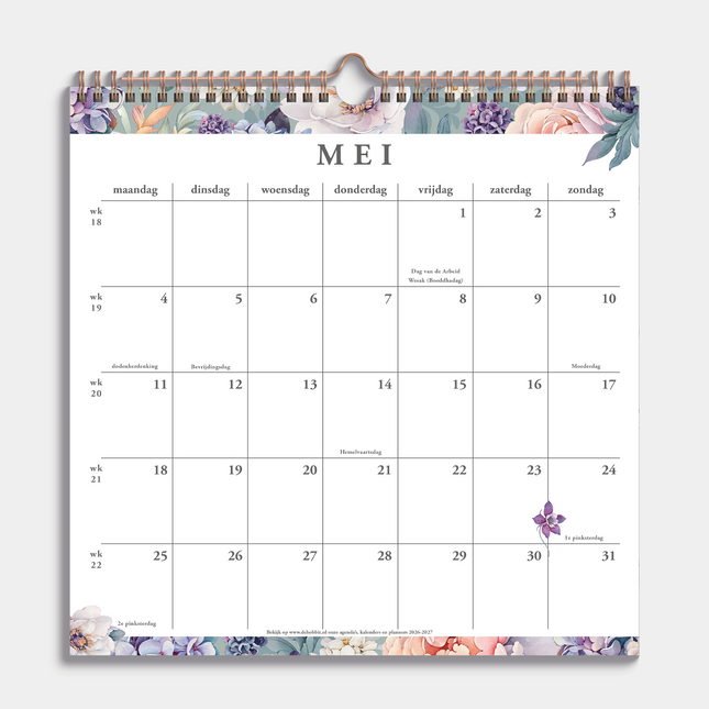 De Hobbit Hortensia Kalender 2026