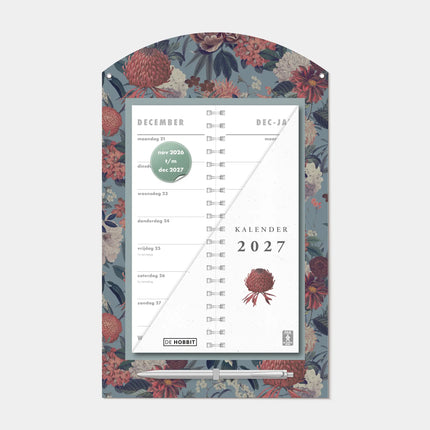 De Hobbit Klassiek Boeket Omslag Kalender 2027 Luxe