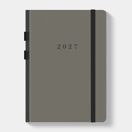 De Hobbit Luxe A5 Agenda 2027 Grijs