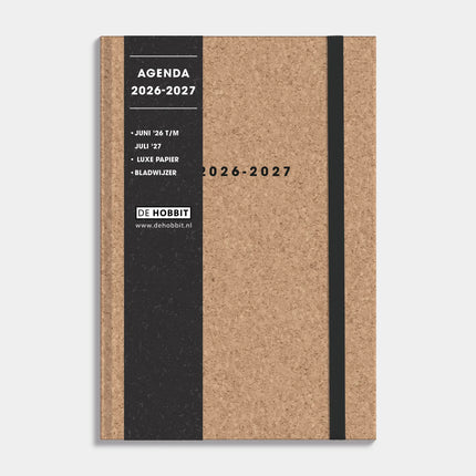 De Hobbit Luxe Schoolagenda 2026-2027 ±A5 Kurk