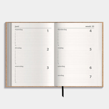 De Hobbit Luxe Schoolagenda 2026-2027 ±A5 Kurk