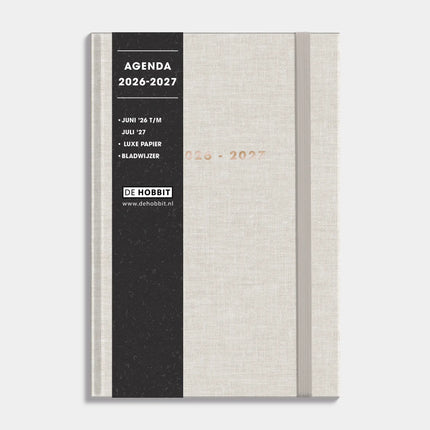 De Hobbit Luxe Schoolagenda 2026-2027 ±A5 Linnen