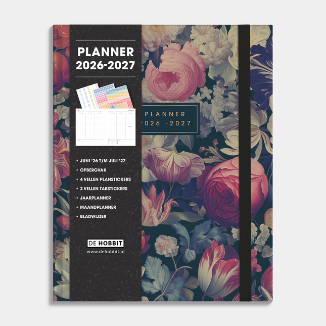 De Hobbit Luxe Weekplanner 2026-2027 A5+ Klassiek