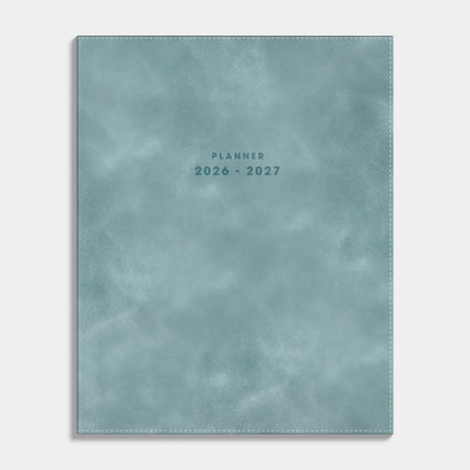 De Hobbit Luxe weekplanner 2026-2027 A5+ met suède-look