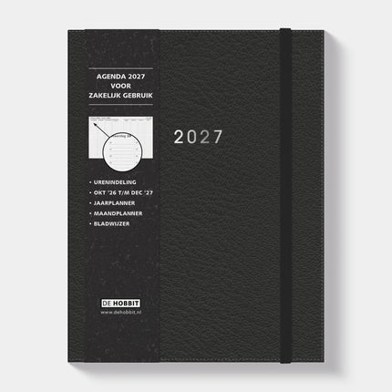 De Hobbit Medium Zakenagenda 2027 Zwart