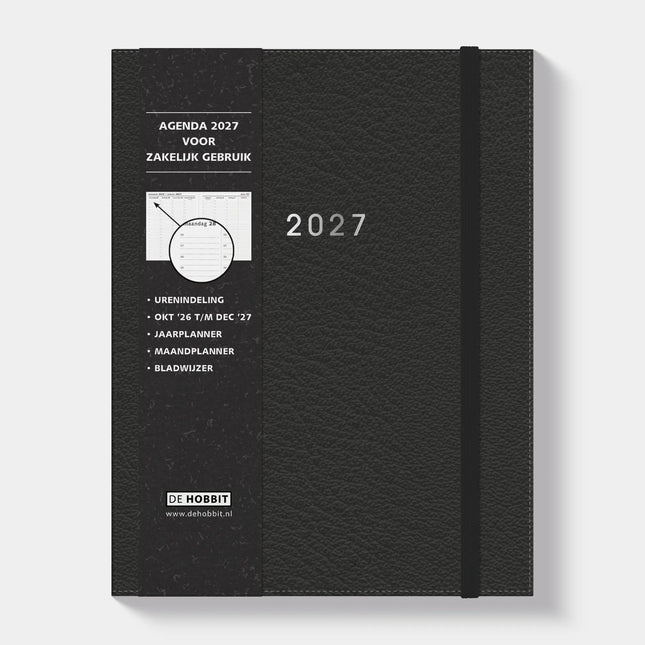 De Hobbit Medium Zakenagenda 2027 Zwart