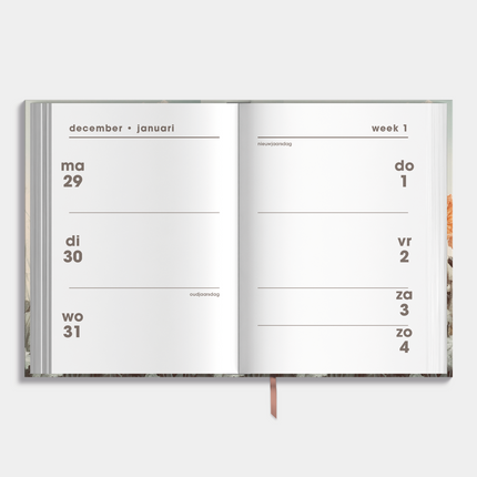 De Hobbit Mini Agenda 2026 Veldbloemen