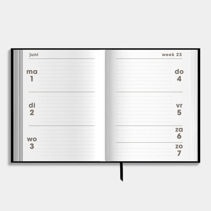 De Hobbit Pocket Agenda 2026-2027 A6 Zwart