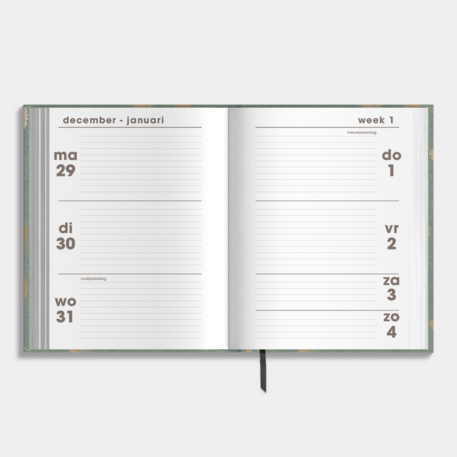 De Hobbit Pocket Agenda 2026 Ginkgo