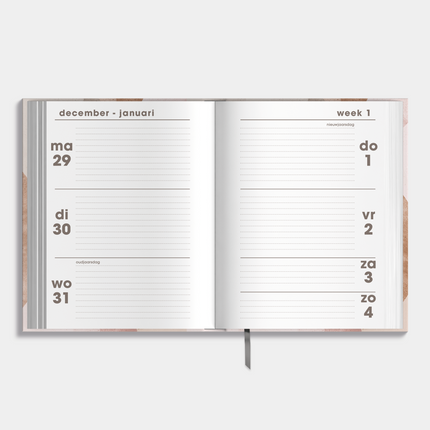 De Hobbit Pocket Agenda 2026 Oudroze