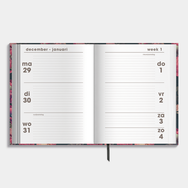De Hobbit Pocket Agenda 2026 Roos Klassiek
