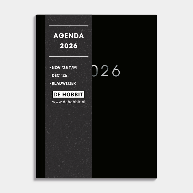 De Hobbit Pocket Agenda 2026 Zwart