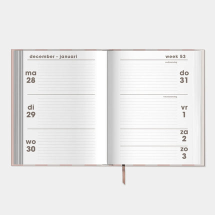 De Hobbit Pocket Agenda 2027 Strepen