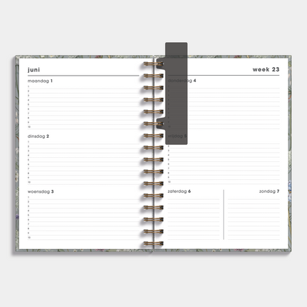 De Hobbit Ringband Agenda 2026-2027 A5 Weidebloemen