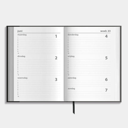 De Hobbit Schoolagenda 2026-2027 ±A5 Grijs
