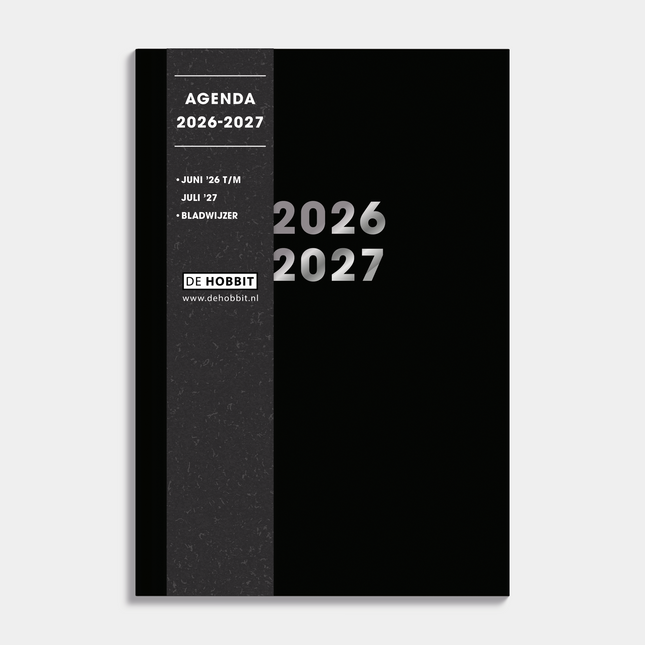 De Hobbit Schoolagenda 2026-2027 ±A5 Zwart
