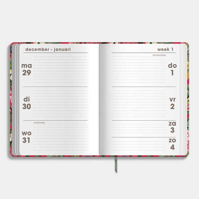 De Hobbit Soft Pocket Agenda 2026 Botanisch