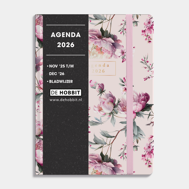 De Hobbit Soft Pocket Agenda 2026 Kersenbloesem