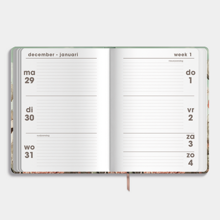 De Hobbit Soft Pocket Agenda 2026 Veldbloemen