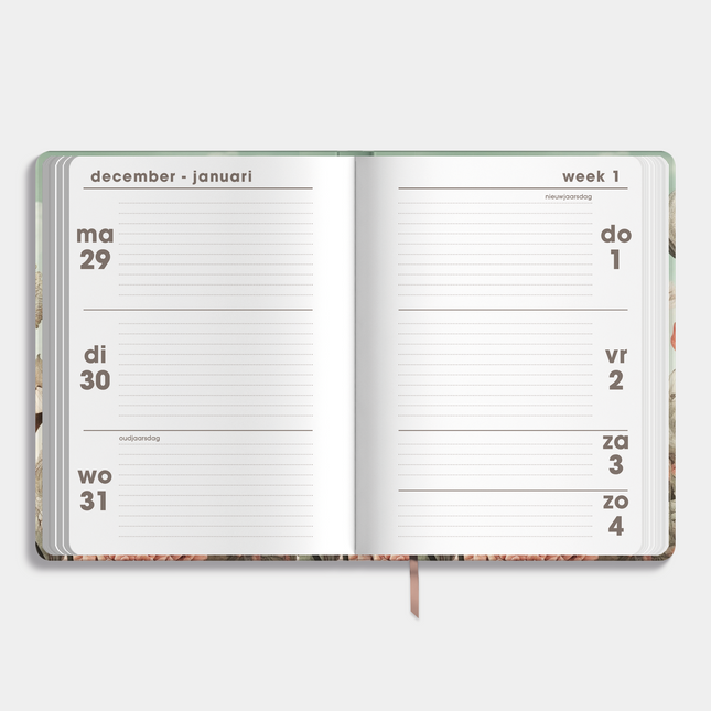 De Hobbit Soft Pocket Agenda 2026 Veldbloemen
