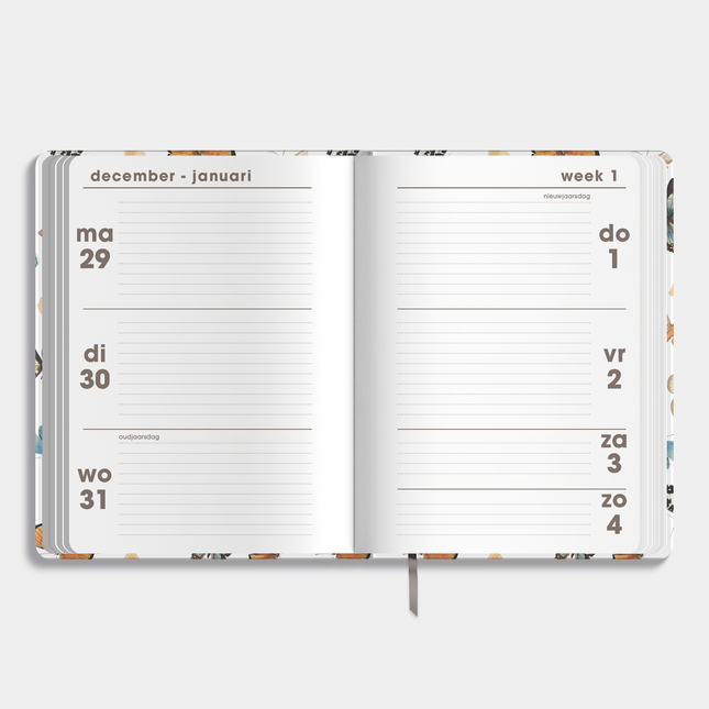 De Hobbit Soft Pocket Agenda 2026 Vlinders