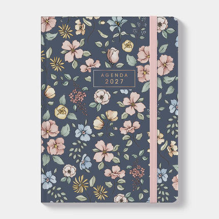 De Hobbit Soft Pocket Agenda 2027 Bloemen Klein
