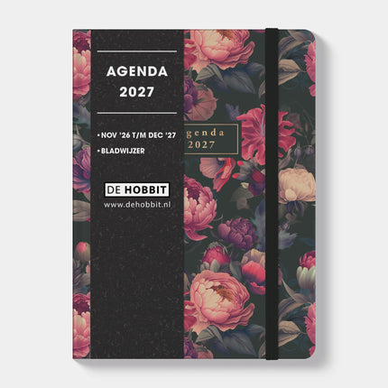 De Hobbit Soft Pocket Agenda 2027 Roos Klassiek
