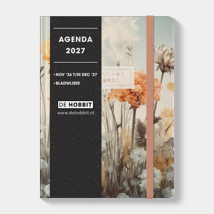 De Hobbit Soft Pocket Agenda 2027 Veldbloemen