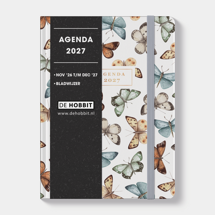 De Hobbit Soft Pocket Agenda 2027 Vlinders