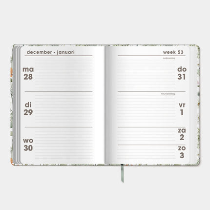 De Hobbit Soft Pocket Agenda 2027 Weidebloemen