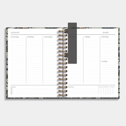 De Hobbit Weekplanner Undated A5+ Weidebloemen