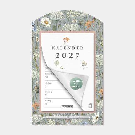 De Hobbit Weidebloem Weekscheurkalender 2027