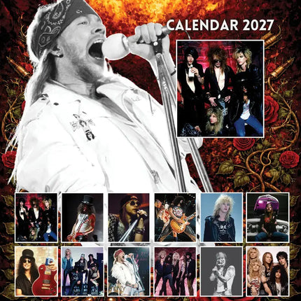 Dream Guns N' Roses Kalender 2027 A3