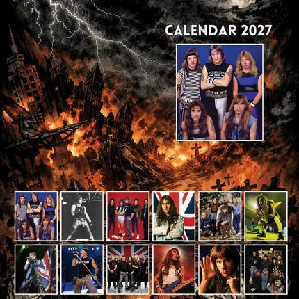 Dream Iron Maiden Kalender 2027 A3