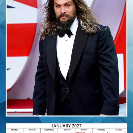 Dream Jason Momoa Kalender 2027 A3