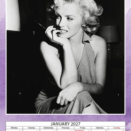 Dream Marilyn Monroe Kalender 2027 A3