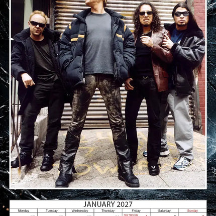 Dream Metallica Kalender 2027 A3