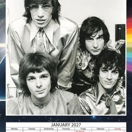 Dream Pink Floyd Kalender 2027 A3