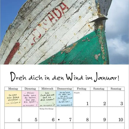 Dumont Schild burger grappen Kalender 2027