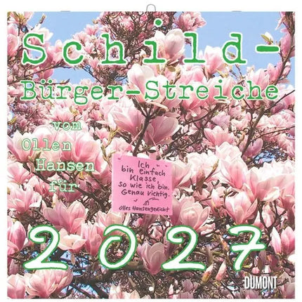 Dumont Schild burger grappen Kalender 2027