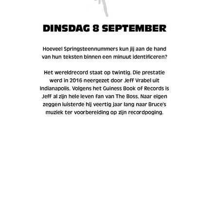 Edicola Bruce Springsteen Scheurkalender 2026