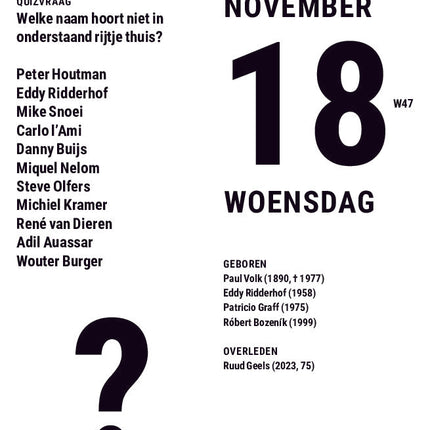 Edicola Feyenoord Scheurkalender 2026