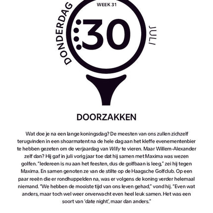 Edicola Golf Scheurkalender 2026