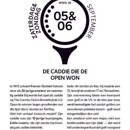 Edicola Golf Scheurkalender 2026
